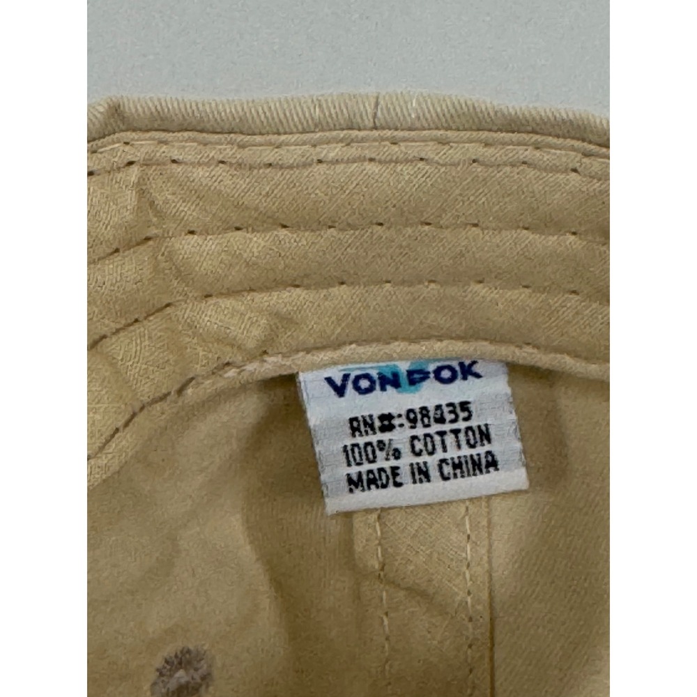 Crown Royal Hat Baseball Cap Adjustable Adult Tan‎ Purple Logo - Picture 6 of 12